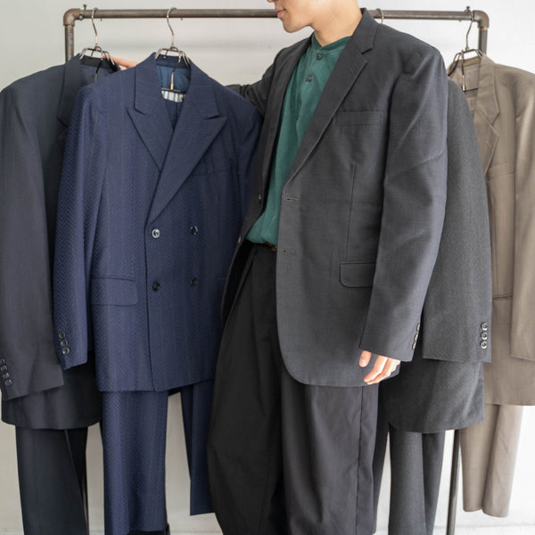 1990s Japan vintage light beige set up -light weight-