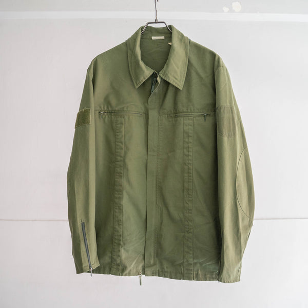 2000s Euro police double zip work jacket