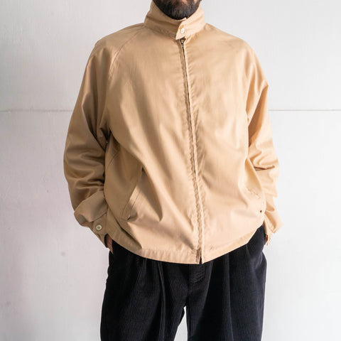 1980s US beige color swing top -harrington type-