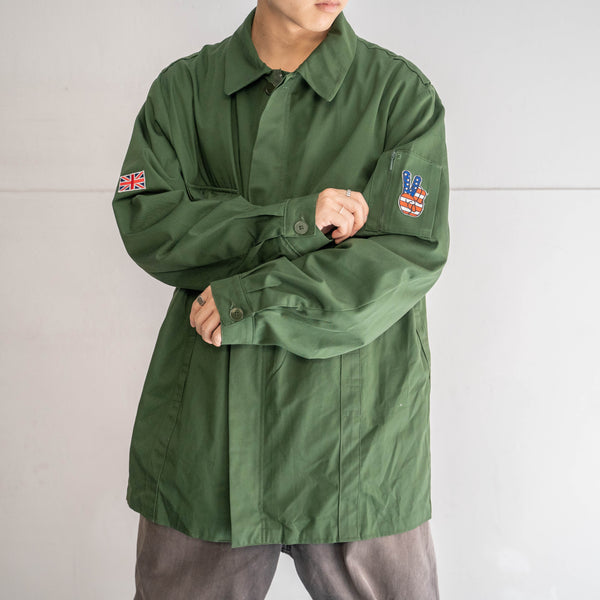 2000s British police? light green 2 pockets work jacket 'mint condition'