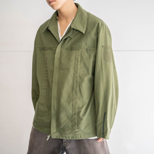 2000s Euro police double zip work jacket