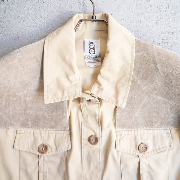 around 1980s 'Bob Allen' US beige color hunting jacket