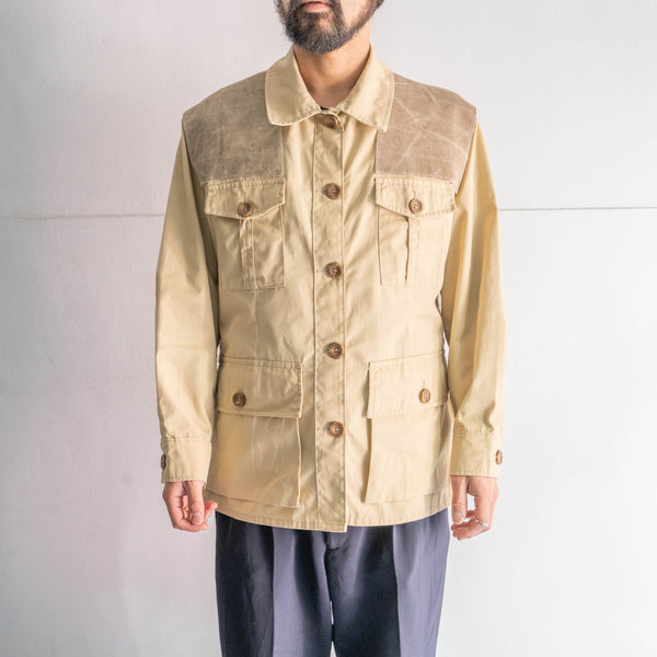 around 1980s 'Bob Allen' US beige color hunting jacket