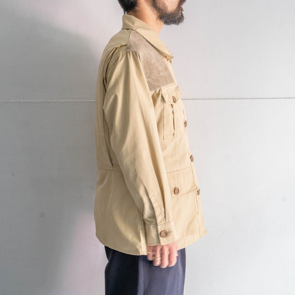 around 1980s 'Bob Allen' US beige color hunting jacket