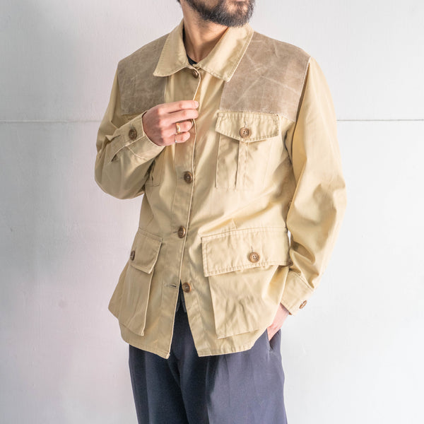 around 1980s 'Bob Allen' US beige color hunting jacket