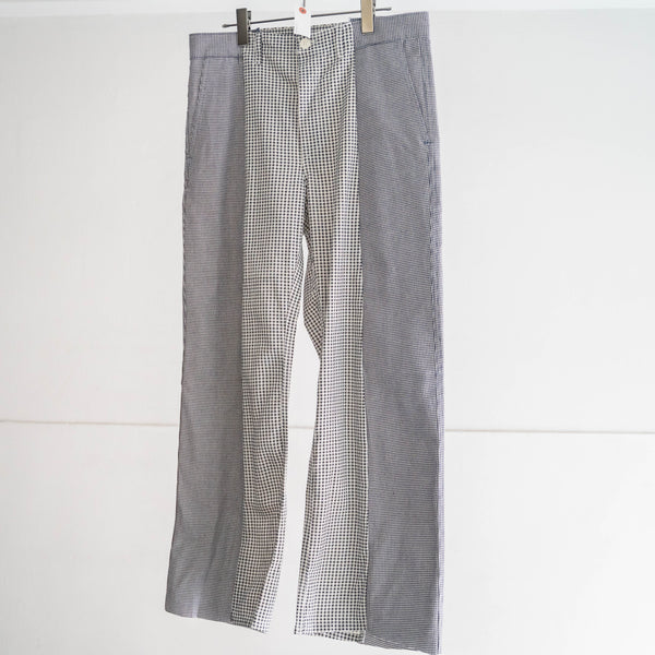 french adolphe lafont chef × germany checed work docking wide pants