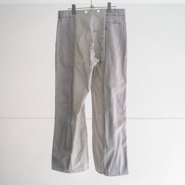 french adolphe lafont chef × germany checed work docking wide pants