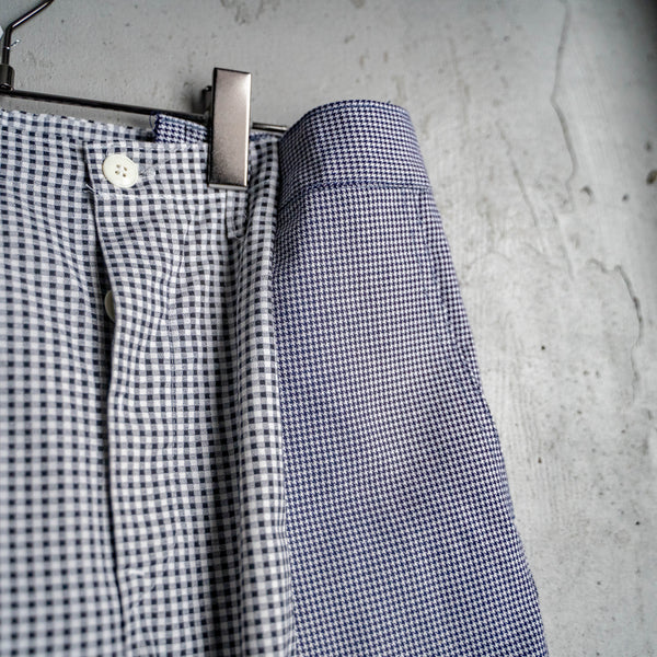 french adolphe lafont chef × germany checed work docking wide pants