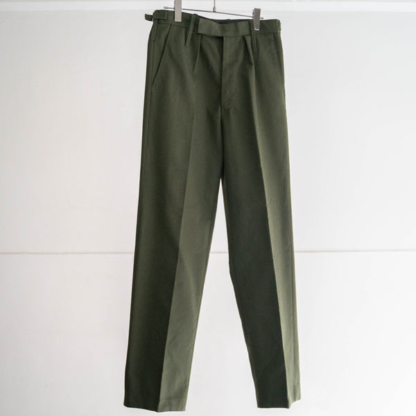 around 1980s British No.2 dress pants -green color-