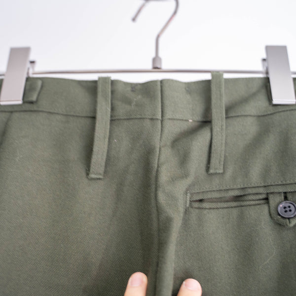 around 1980s British No.2 dress pants -green color-