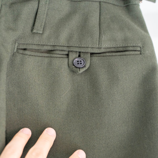 around 1980s British No.2 dress pants -green color-