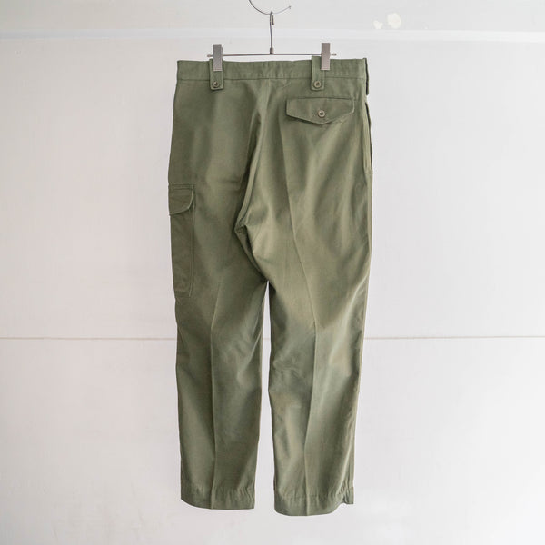 1970s Belgium military one-cargo pants with magazine pocket 'mint condition'