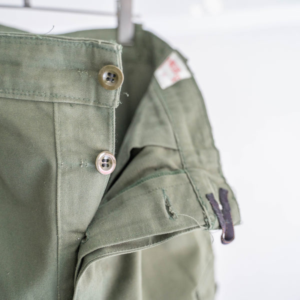 1970s Belgium military one-cargo pants with magazine pocket 'mint condition'