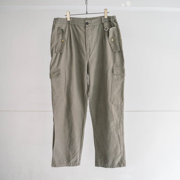 1990s Europe cargo pants with flap pocket
