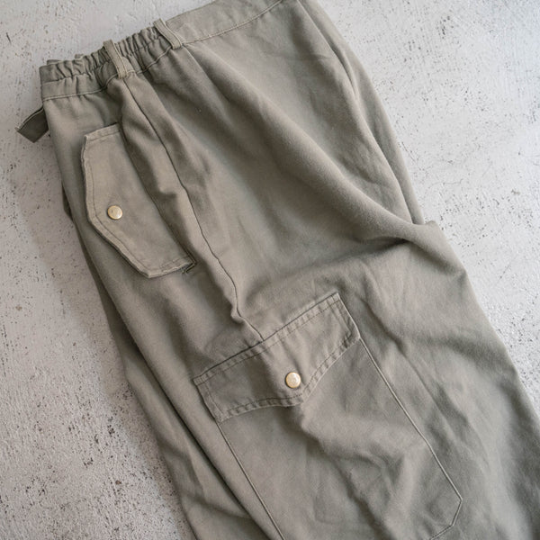 1990s Europe cargo pants with flap pocket