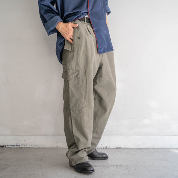 1990s Europe cargo pants with flap pocket