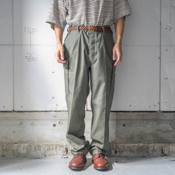 1990s German military cargo pants -German moleskin- 'dead stock'