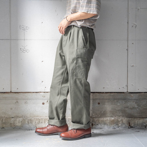 1990s German military cargo pants -German moleskin- 'dead stock'