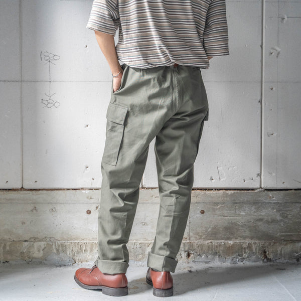 1990s German military cargo pants -German moleskin- 'dead stock'