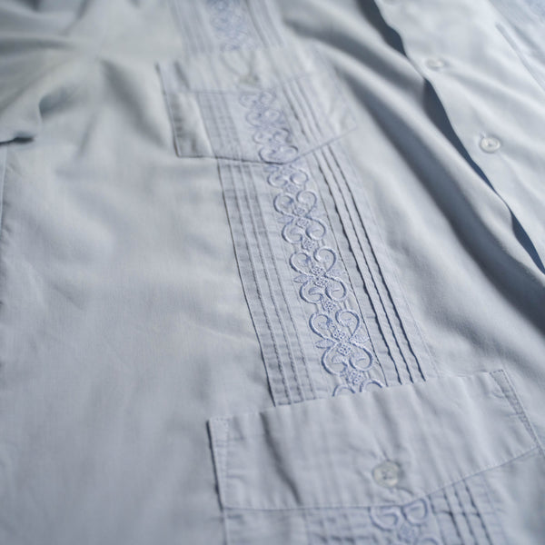 2000s light blue cuba s/s shirt