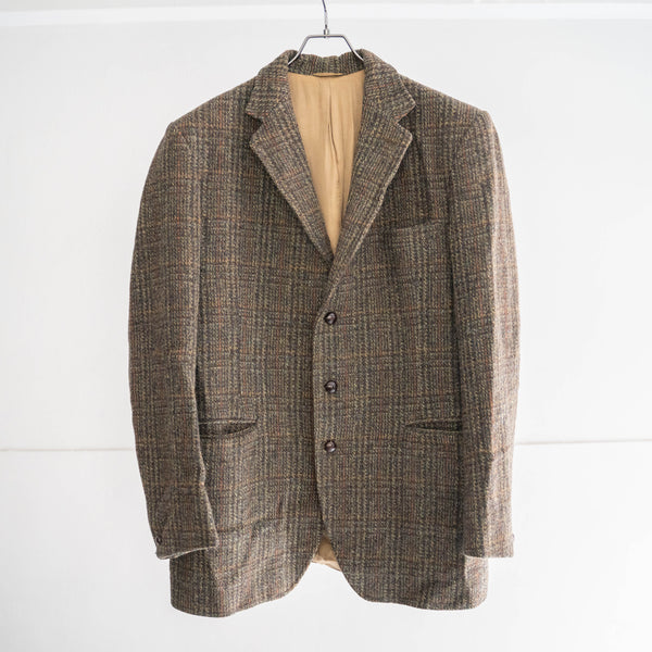 around 1970s "Harris Tweed" tailored jacket -good fablic-