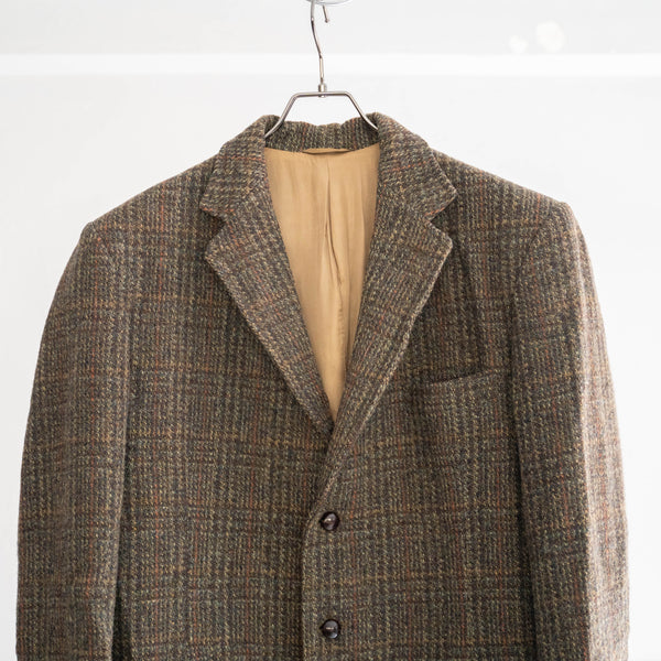 around 1970s "Harris Tweed" tailored jacket -good fablic-