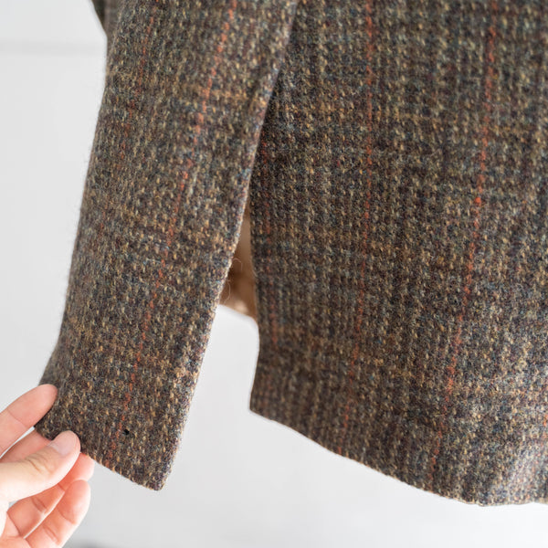 around 1970s "Harris Tweed" tailored jacket -good fablic-