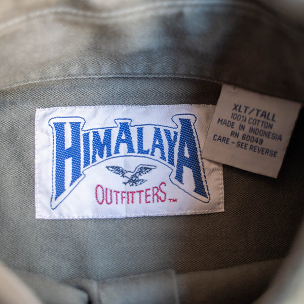 around 1990s HBT work shirt -military like-