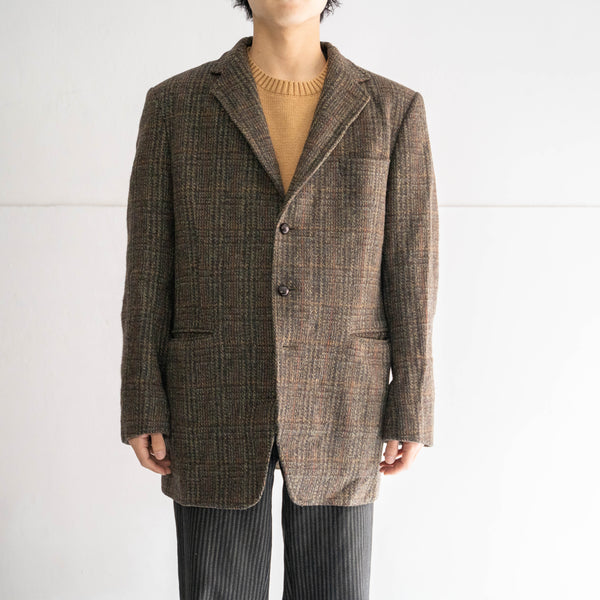 around 1970s "Harris Tweed" tailored jacket -good fablic-