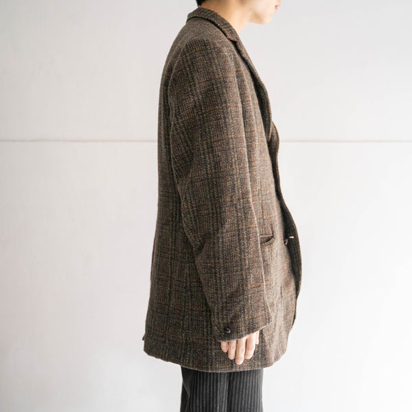 around 1970s "Harris Tweed" tailored jacket -good fablic-