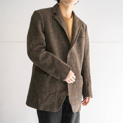 around 1970s "Harris Tweed" tailored jacket -good fablic-
