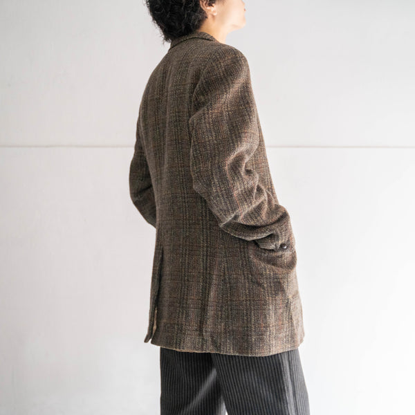 around 1970s "Harris Tweed" tailored jacket -good fablic-