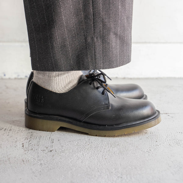 2000s 'Dr.Martens' black color leather shoes -3 hole- 'dead stock'