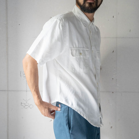 2000s 'GAP' white color short sleeve shirt 'remake'