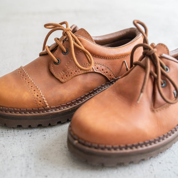 2000s Italy "CRISPI" moccasin leather sneaker 'dead stock'