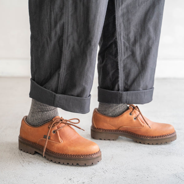 2000s Italy "CRISPI" moccasin leather sneaker 'dead stock'