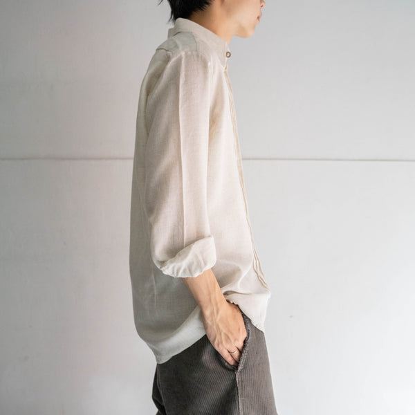 1980-90s ivory tyrolean l/l shirt