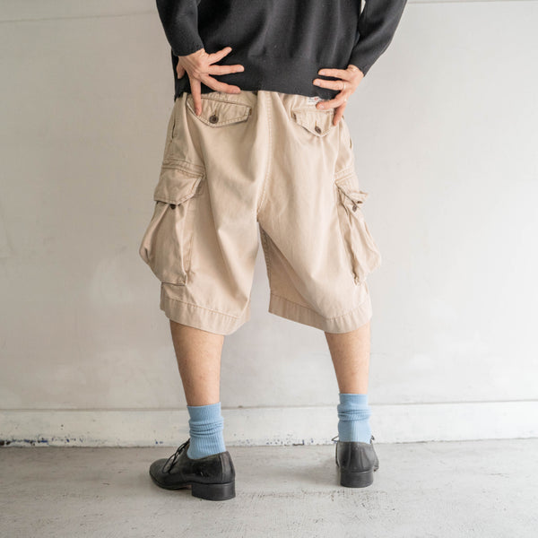 1990s Ralph Lauren beige cargo shorts