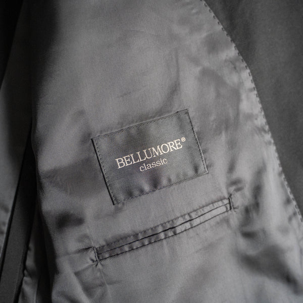 1990-00s Japan vintage black double breasted tailored jacket -3