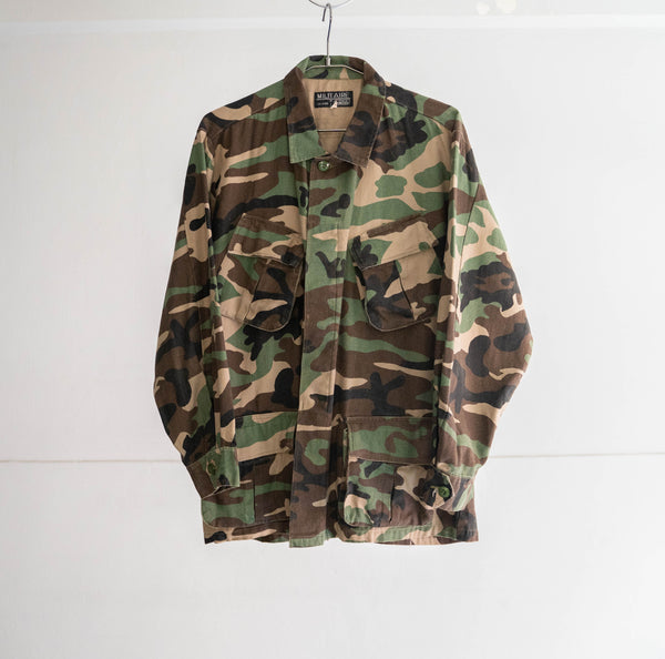 around 1990s France woodland camouflage jacket