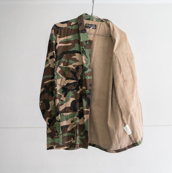 around 1990s France woodland camouflage jacket