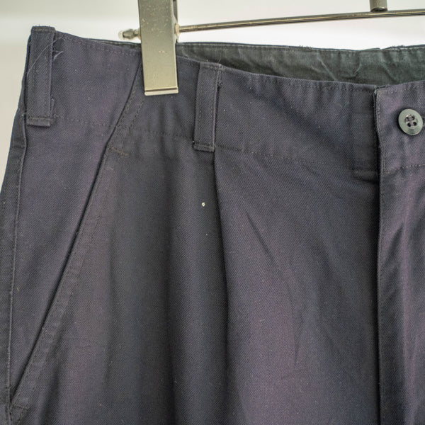 2000s German military navy cargo pants