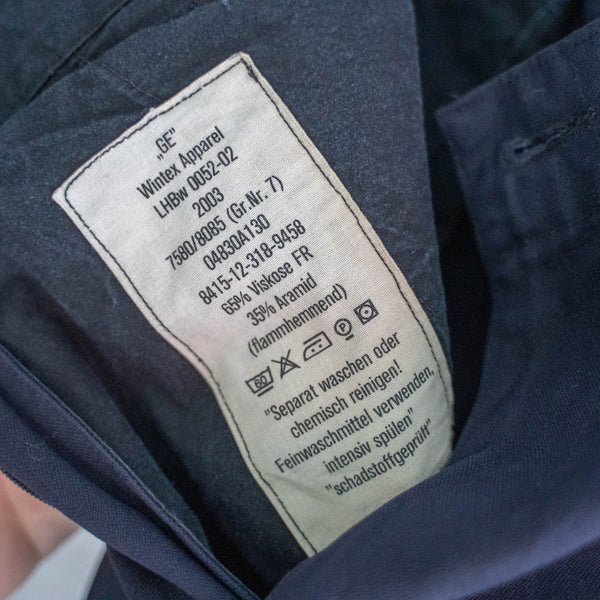 2000s German military navy cargo pants