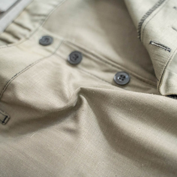 1970-80s Germany faded-like color HBT work pants 'dead stock'