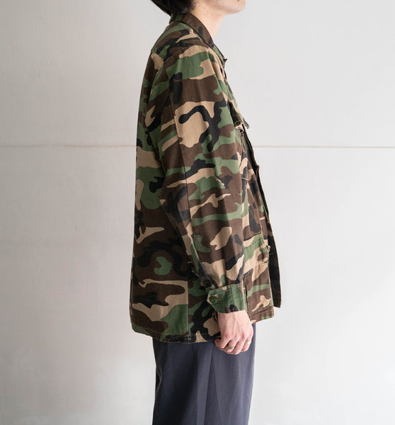 around 1990s France woodland camouflage jacket