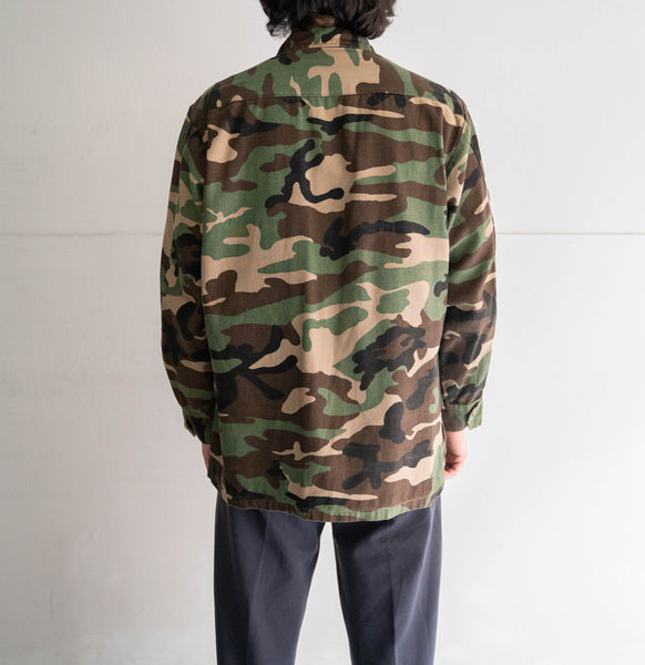 around 1990s France woodland camouflage jacket