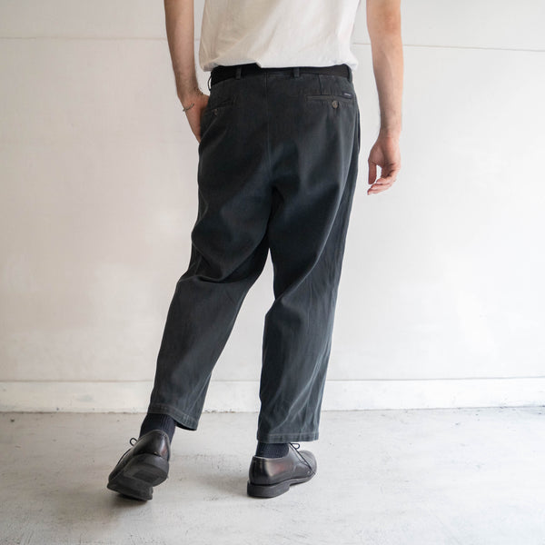 2000s GANT one tuck chino pants 'sumikuro'