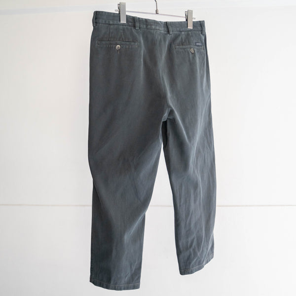 2000s GANT one tuck chino pants 'sumikuro'