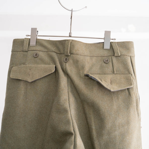 1960-70s Italian military wool dress pants 'dead stock'