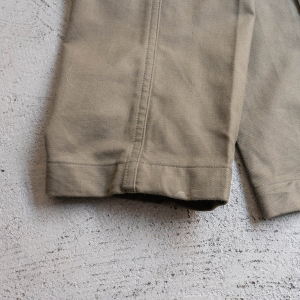 around 1990s German military khaki color moleskin cargo pants 'mint condition'